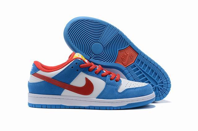 Cheap Nike Dunk Sb Men's Shoes White Blue Red-38 - Click Image to Close